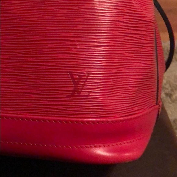 Authentic -Louis Vuitton Noe-All leather - Picture 6 of 7
